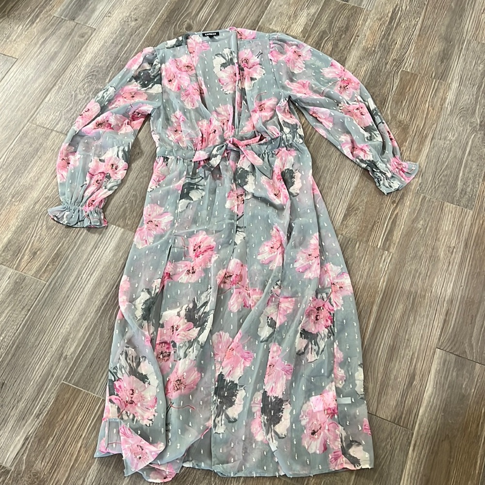 Express Long Cardigsn Kimono